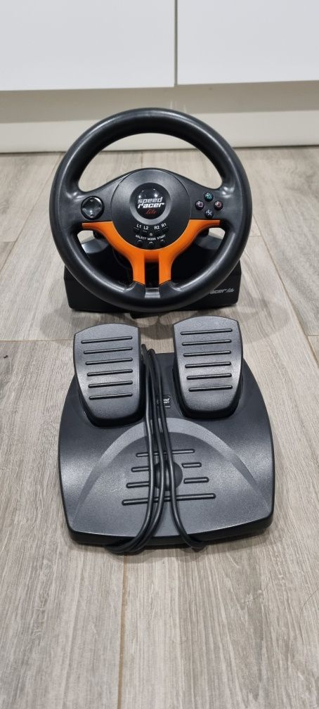 PS2 + Volante e Pedais + Jogos