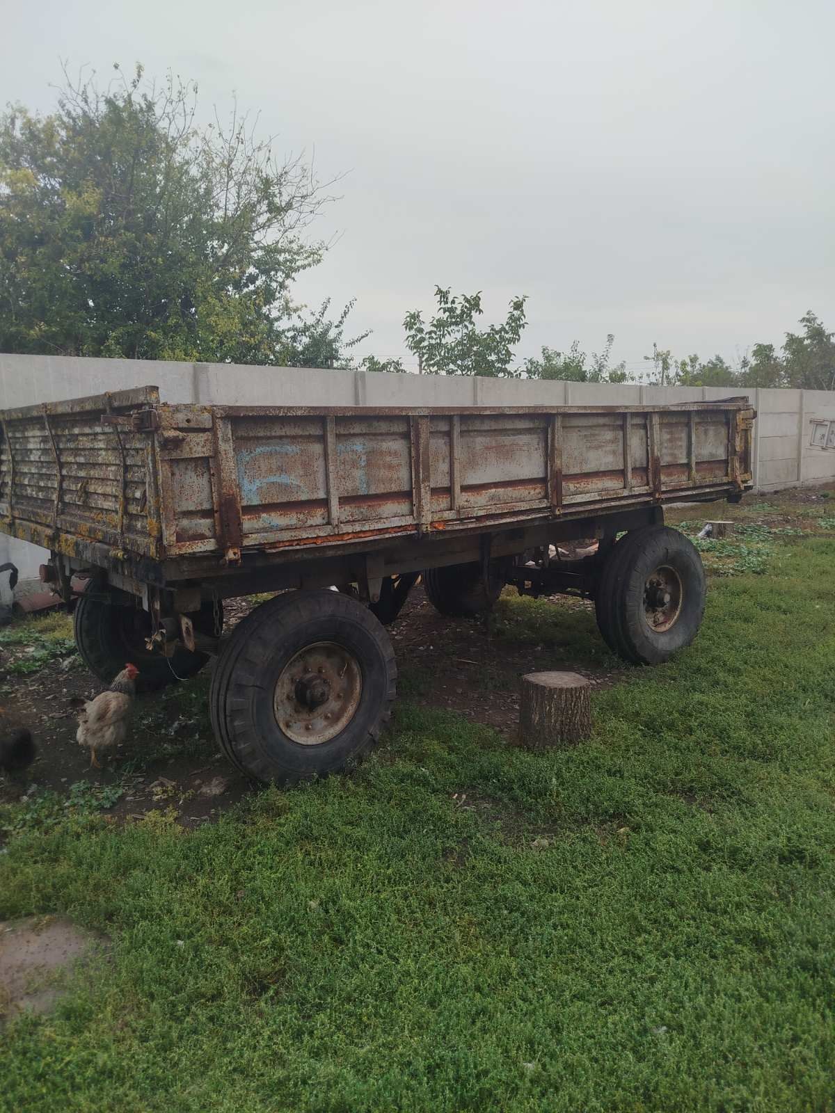 Прицеп 2×х осний самосвал