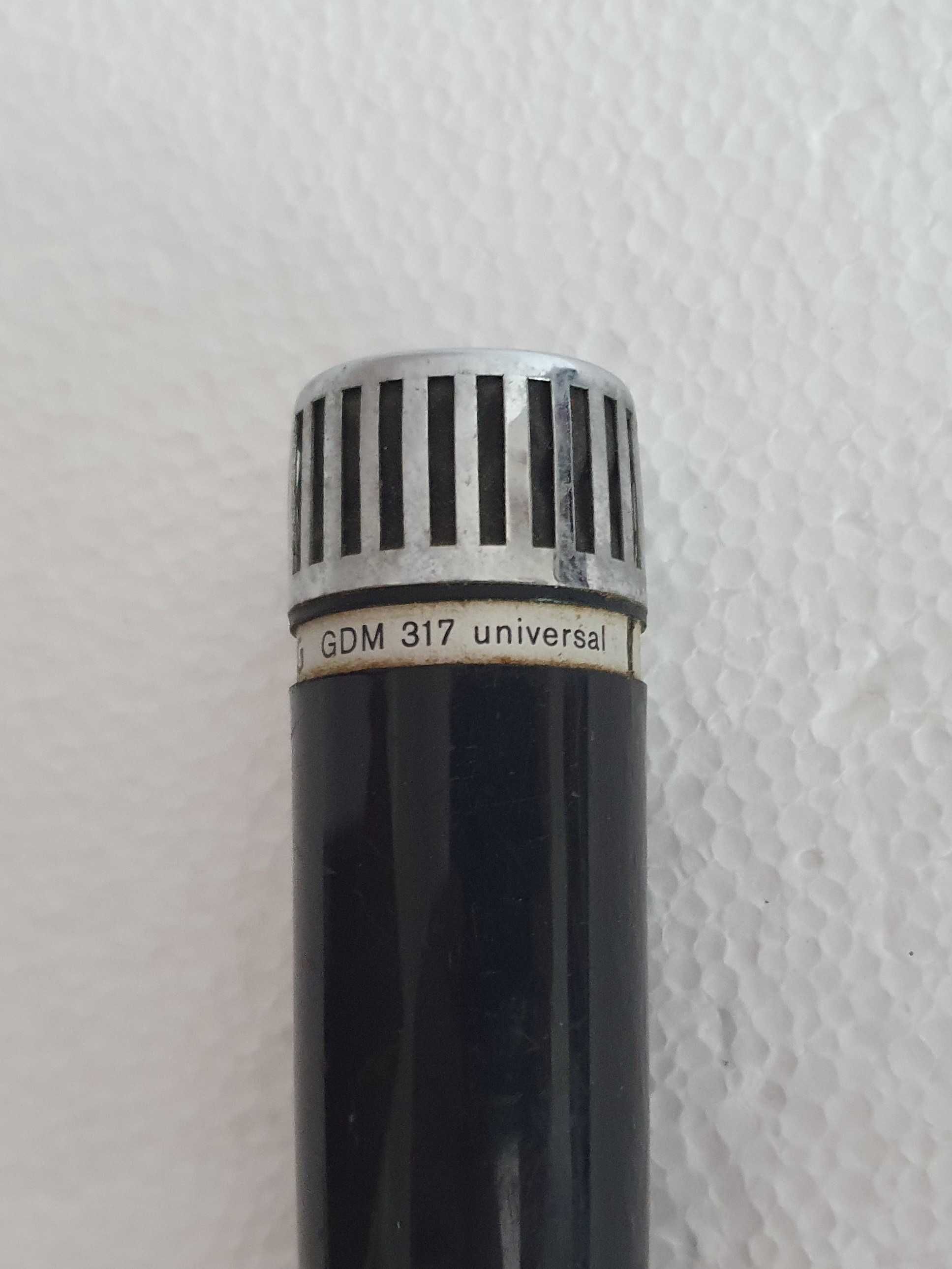 Microfone de gravador vintage - Grundig GDM 317 Universal - Germany