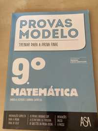 Livro de exame matemática 9° ano, ASA/leya