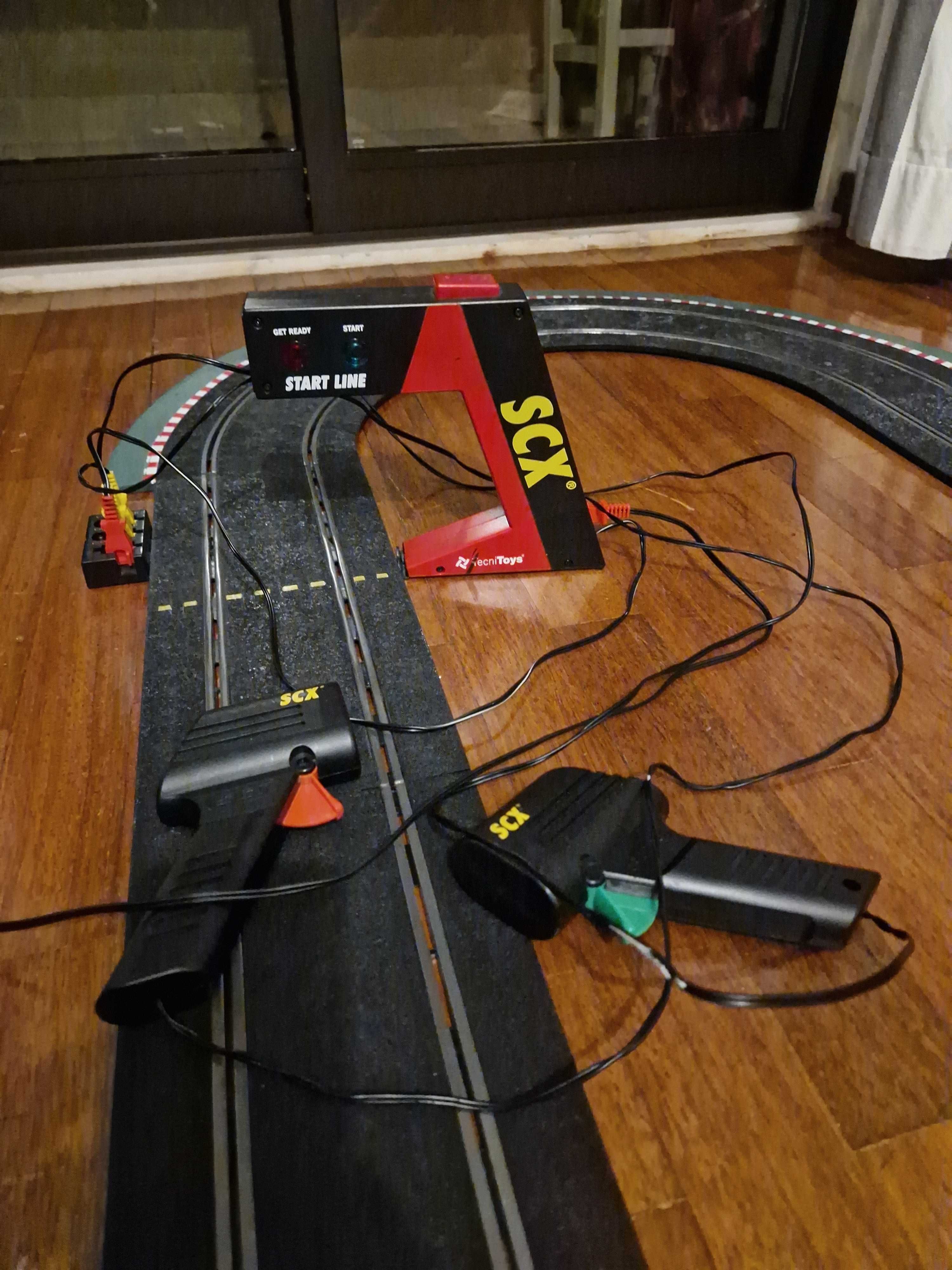 Pista SCX Rally com Caixa Original e Extras!