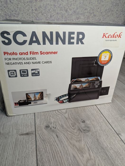 Сканер для фотографій та плівок Kedok