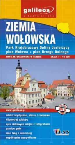 Mapa turystyczna - Ziemia Wołowska 1:40 000 - praca zbiorowa