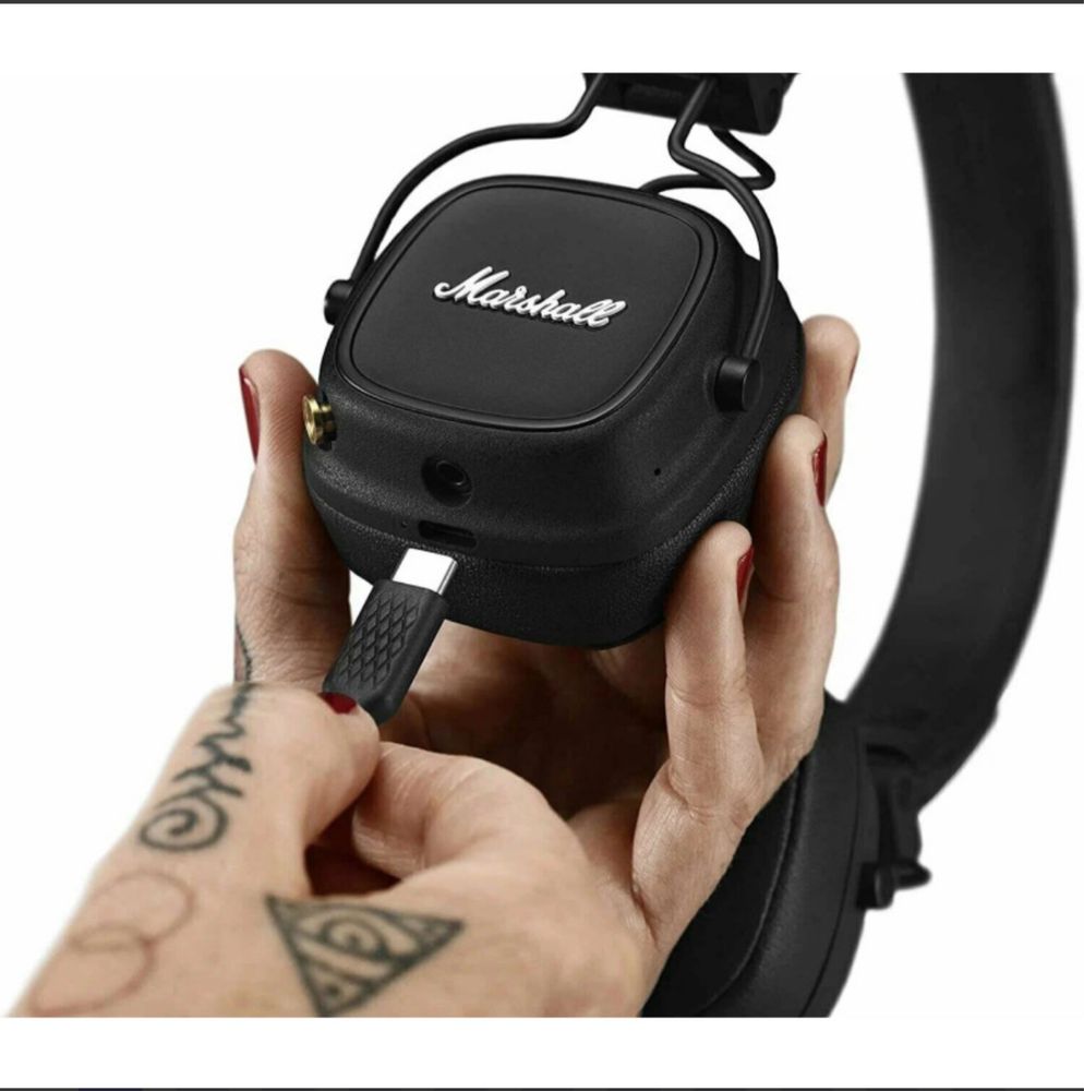 Навушники Marshall Major IV Black