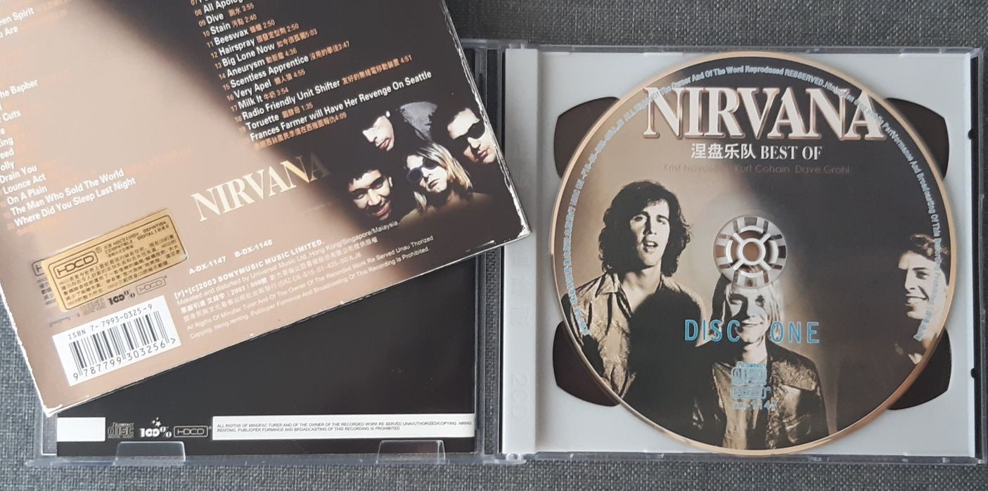 2 HDCD płyty NIRVANA - The Best Of / CN