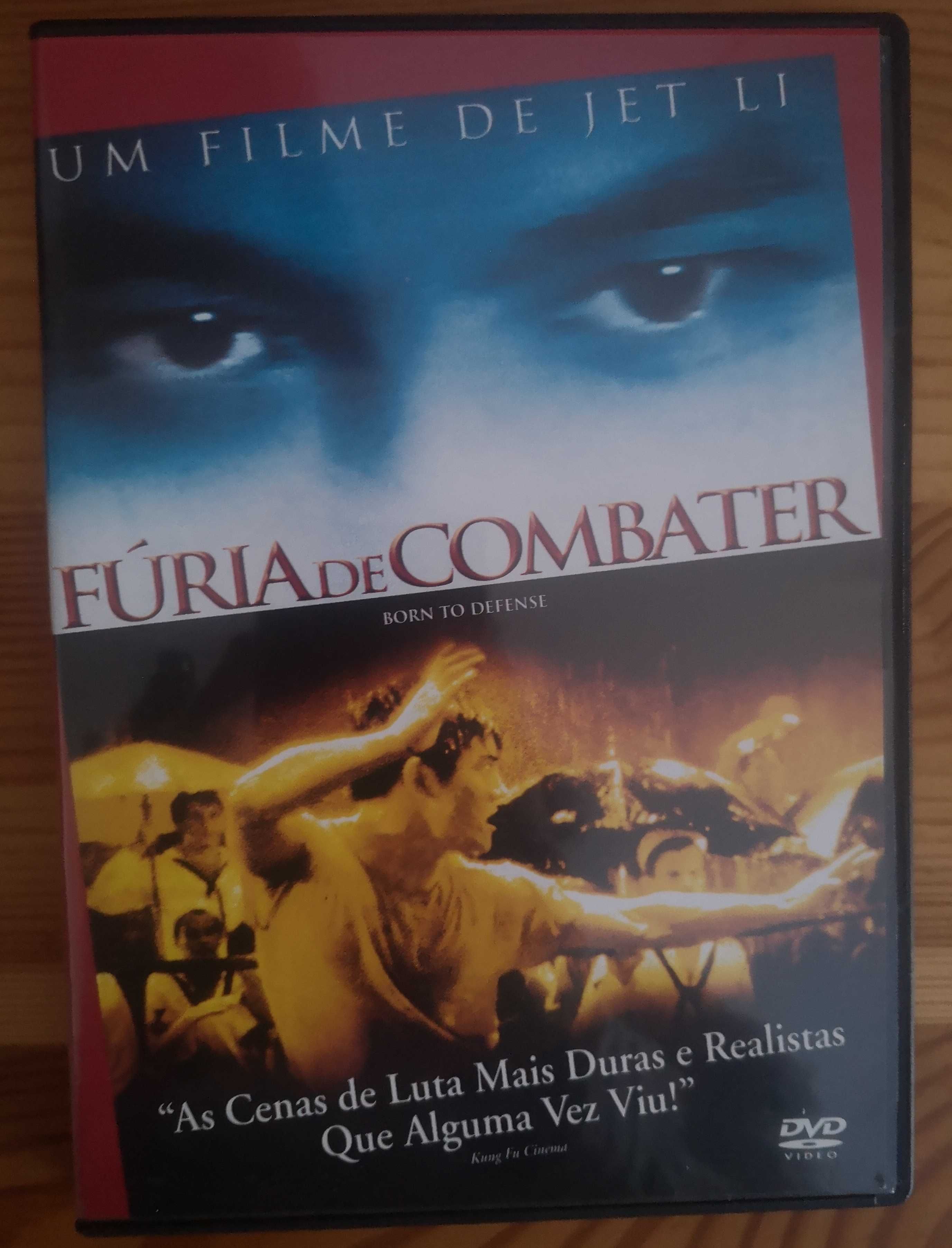 DVD "Fúria de Combater" de Jet Li