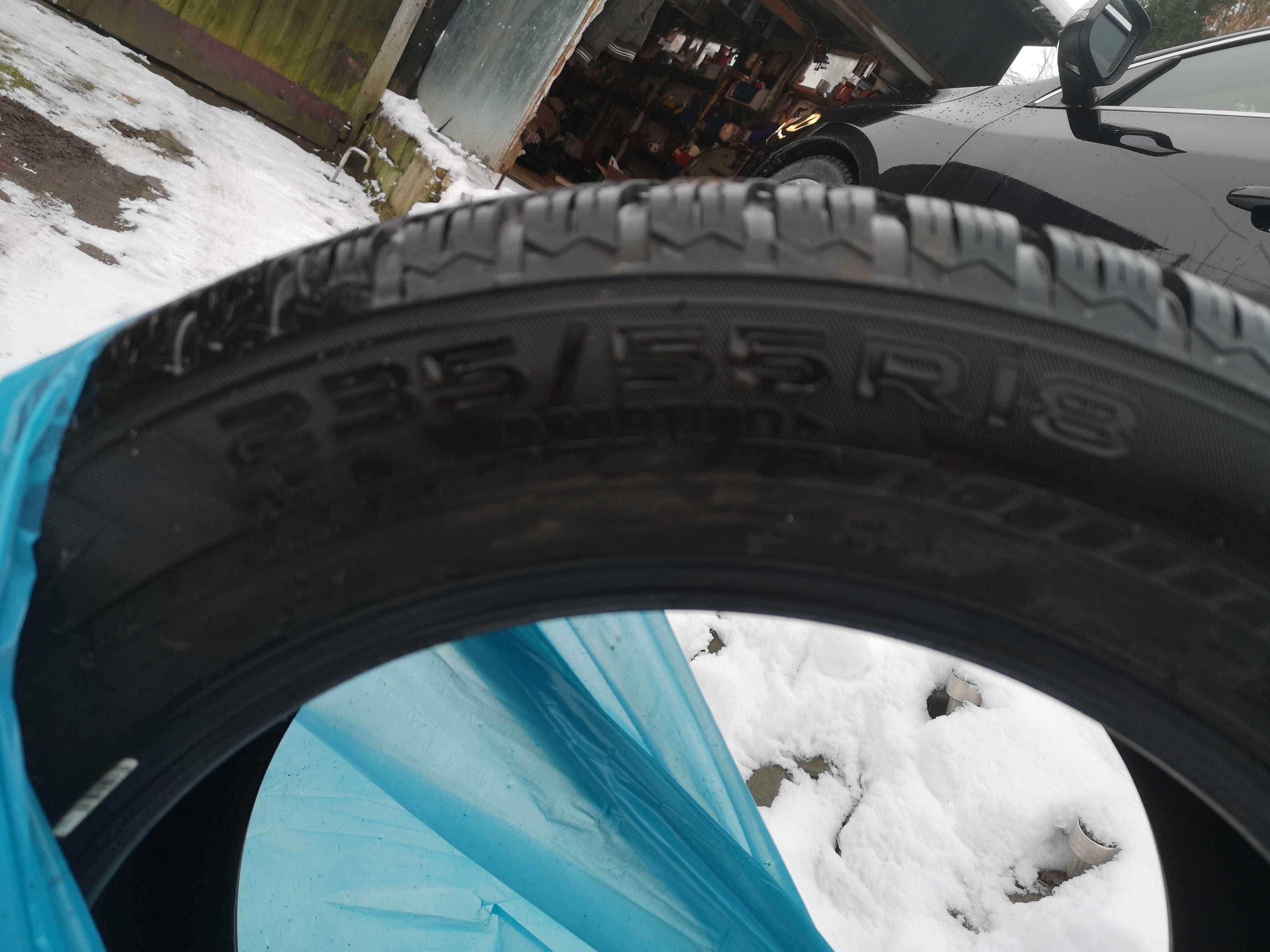 Opony nokain xl suv M/S 235/55/R18 ładne 6mm