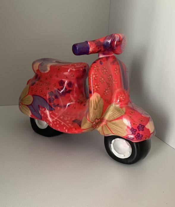 Skarbonka motor (czerwona)