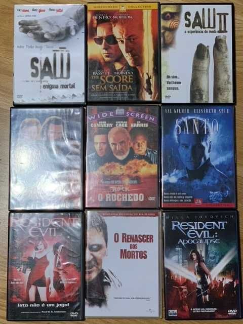 11 Filmes DVD Zona2  - Detalhe na Descrição