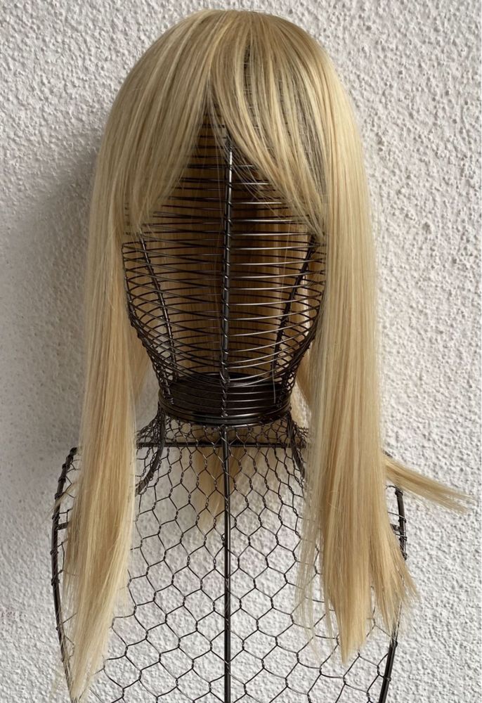 Premium Ultra włosy doczepiane, naturalny blond (refleksy ) topper,