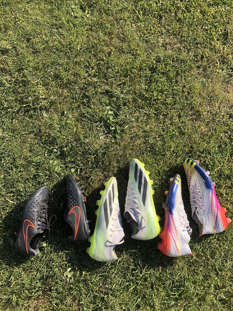 Nike magista, adidas predator, adidas crazyfast