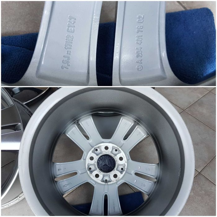 Felgi aluminiowe Mercedes C klasa W204 7,5x17 et47 5x112  E klasa W212