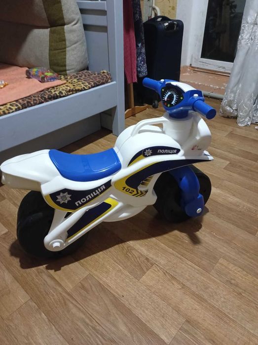 Біговел, мотоцикл