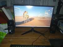 Monitor e colunas mais torre ( ler o anúncio bem )
