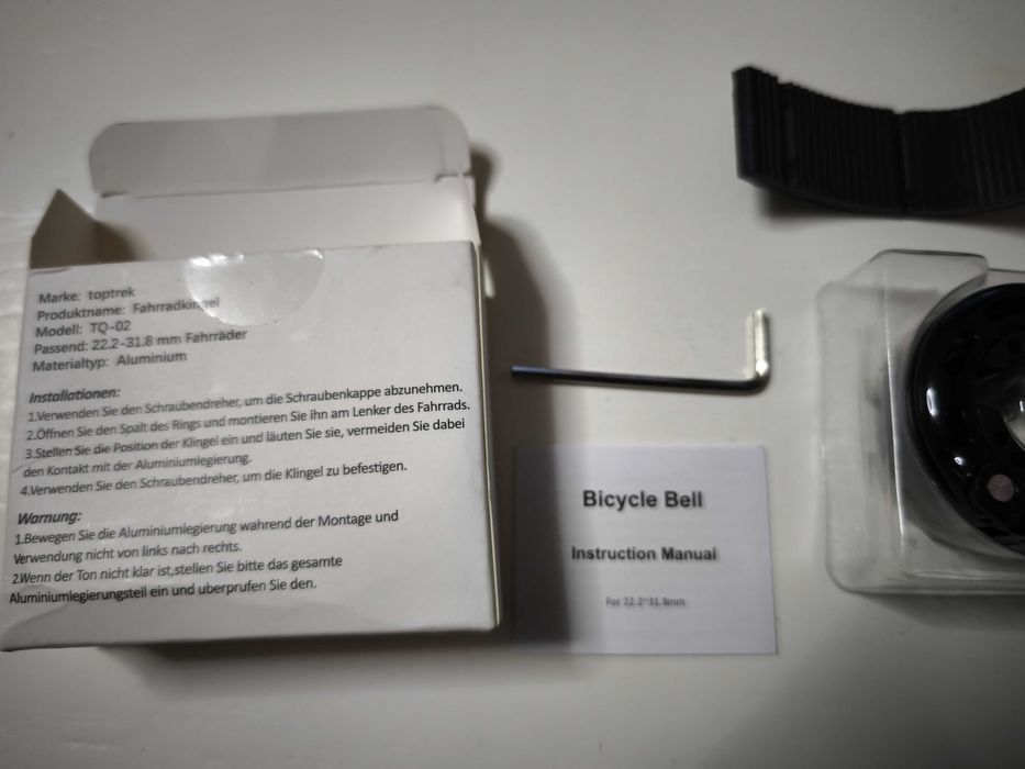 Dzwonek rowerowy BL-AL-T1 manualny,22mm,rower,hulajnoga,skuter