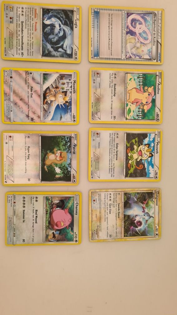 Cartas Pokemon originais