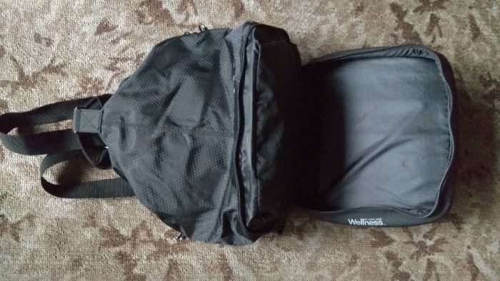 Рюкзак, наплечная сумка, сумка на запястье 3 в 1 Wellness