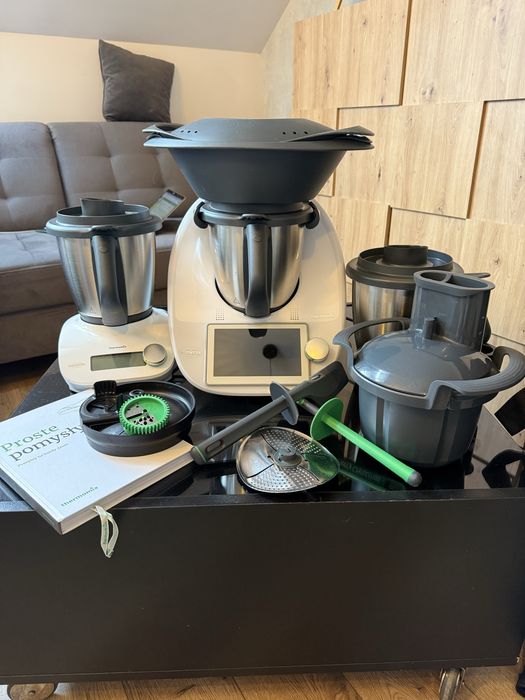 Thermomix TM6 Thermomix Friend Naczynie Miksujące nakładka krojąca