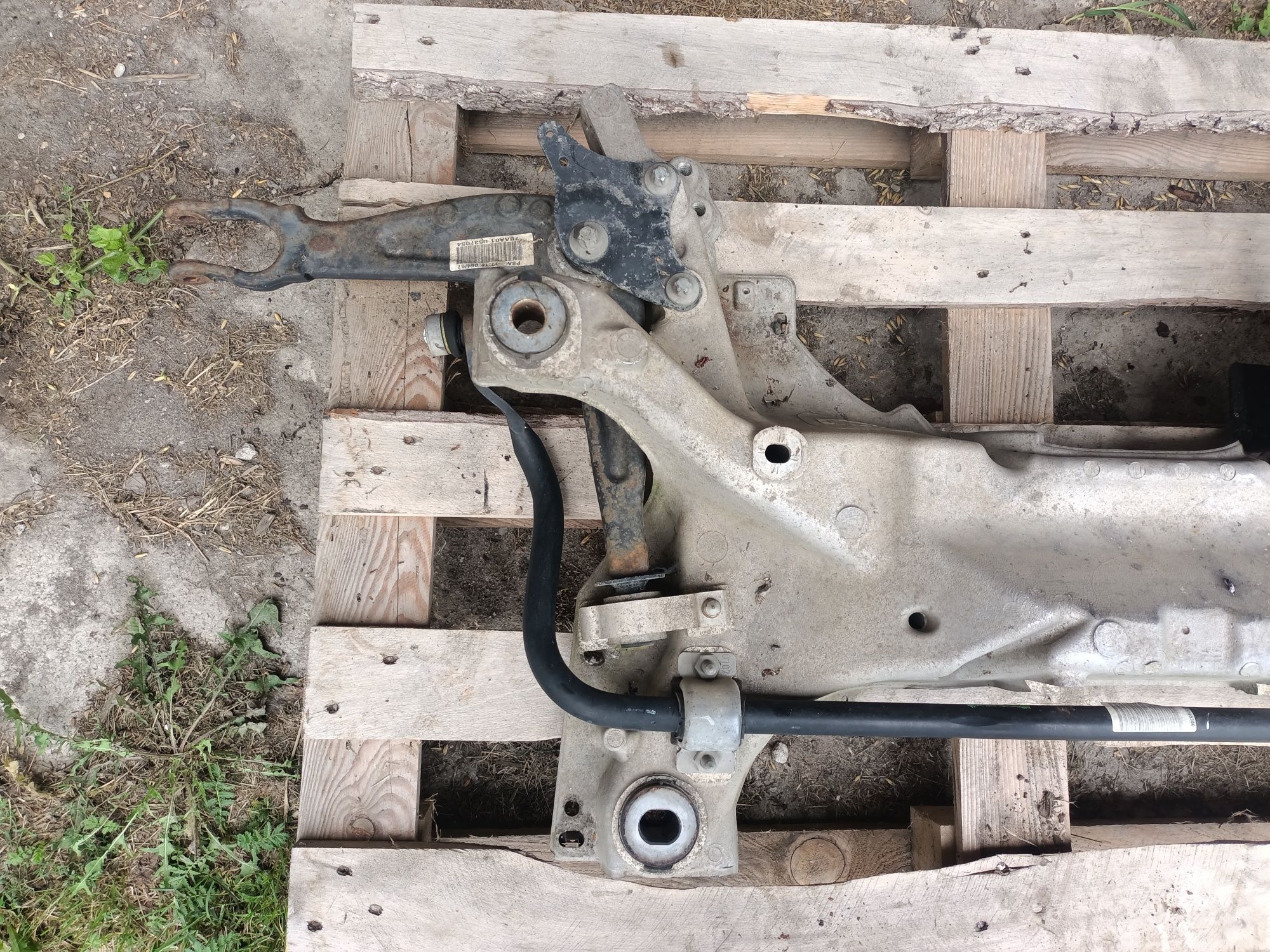Sanki wózek z wahaczami Peugeot 407
