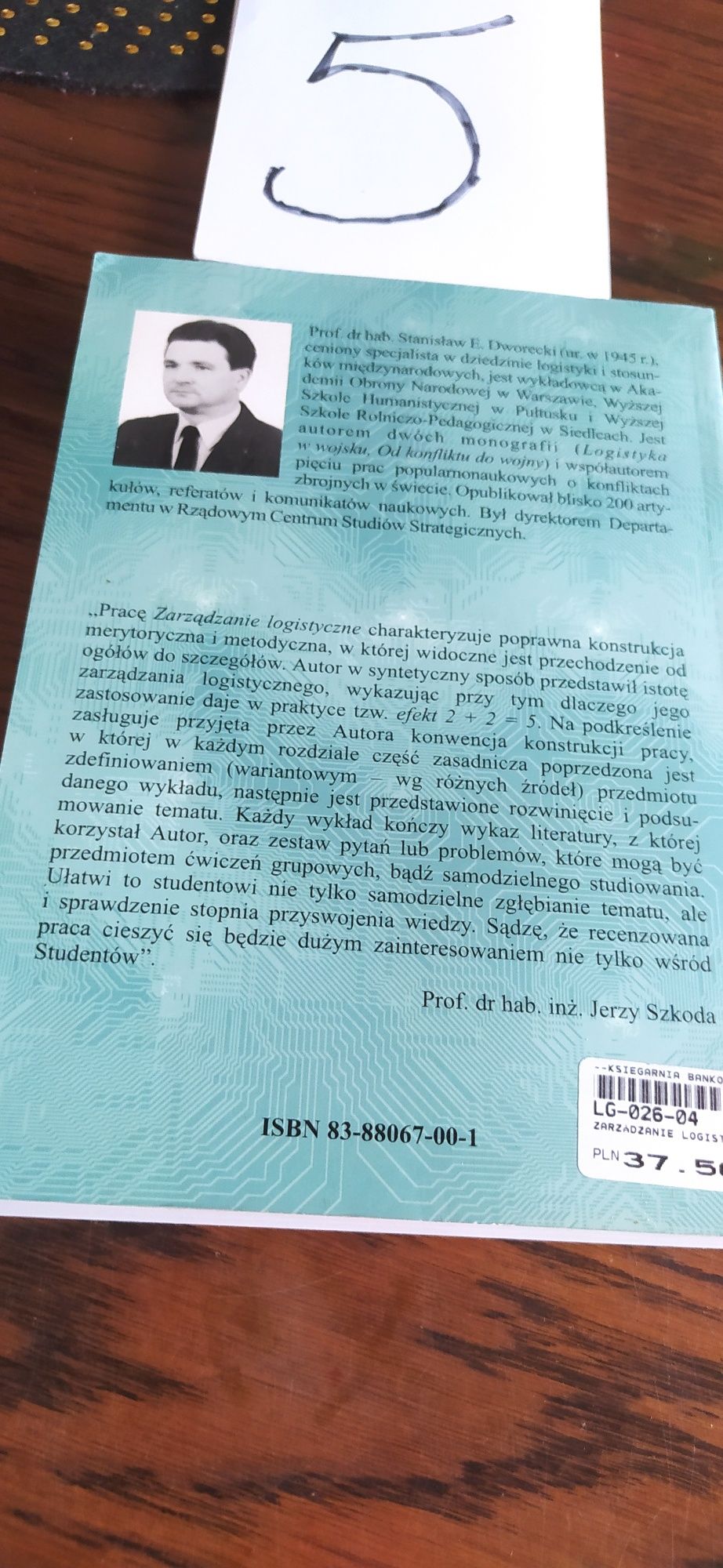 Zarządzanie logistyczne Stanisław E. Dworecki