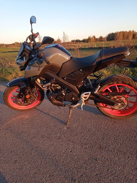 Yamaha MT125 z 2021r niski przebieg
