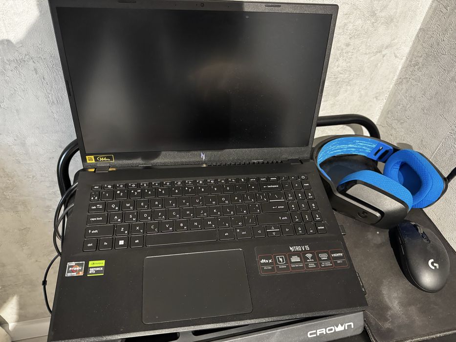 Ноутбук ігровий Acer Nitro V15 ANV15-41 (NH.QSGEU.006) Obsidian Black