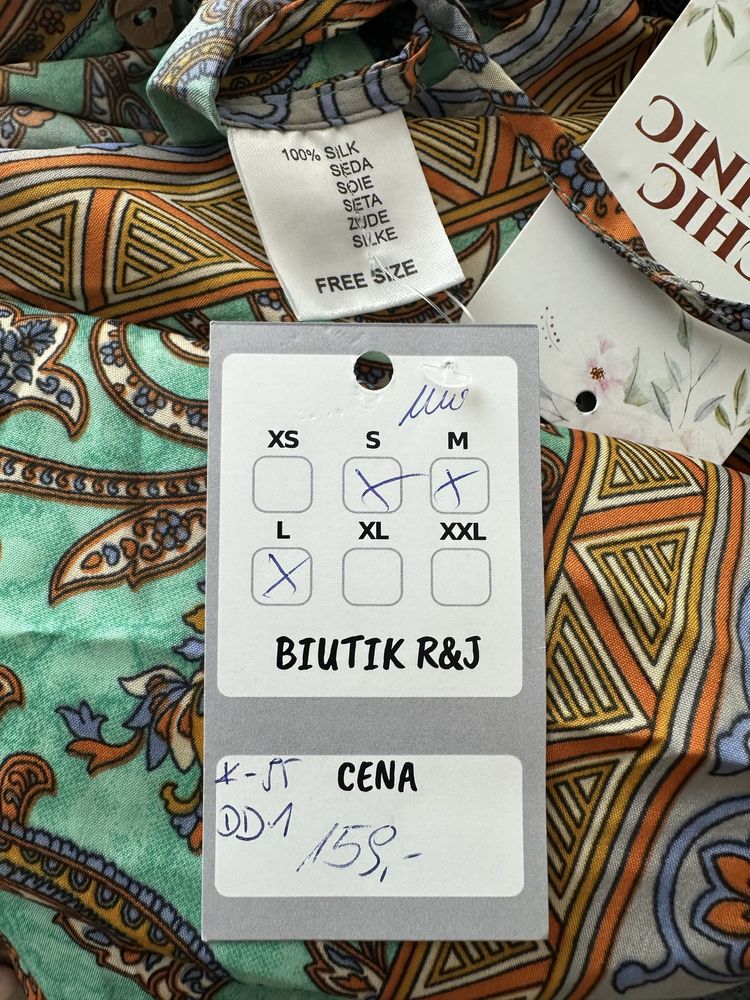 Sukienka jedwabna nowa