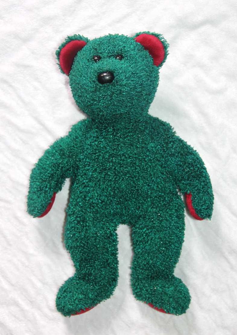 Ty Beanie Buddies Collection 2001 Holiday Teddy Babies Baby Bear miś