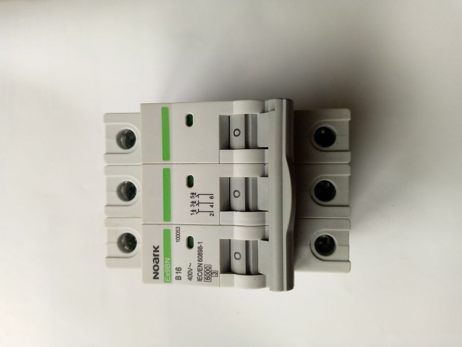 Автоматичний вимикач noark 6ka, 3p, B16 , Ex9BN