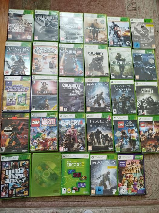 Xbox 360 500gb+29 gier