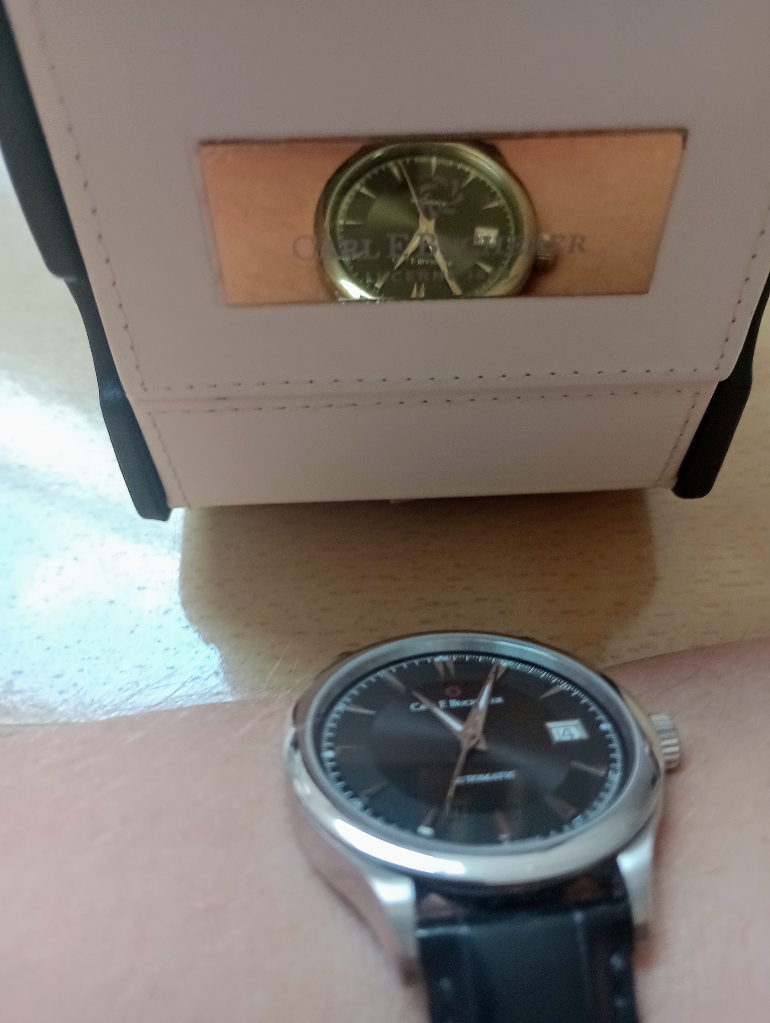 CARL F. BUCHERER MANERO AUTODATE - Ekskluzywny Szwajcarski Zegarek