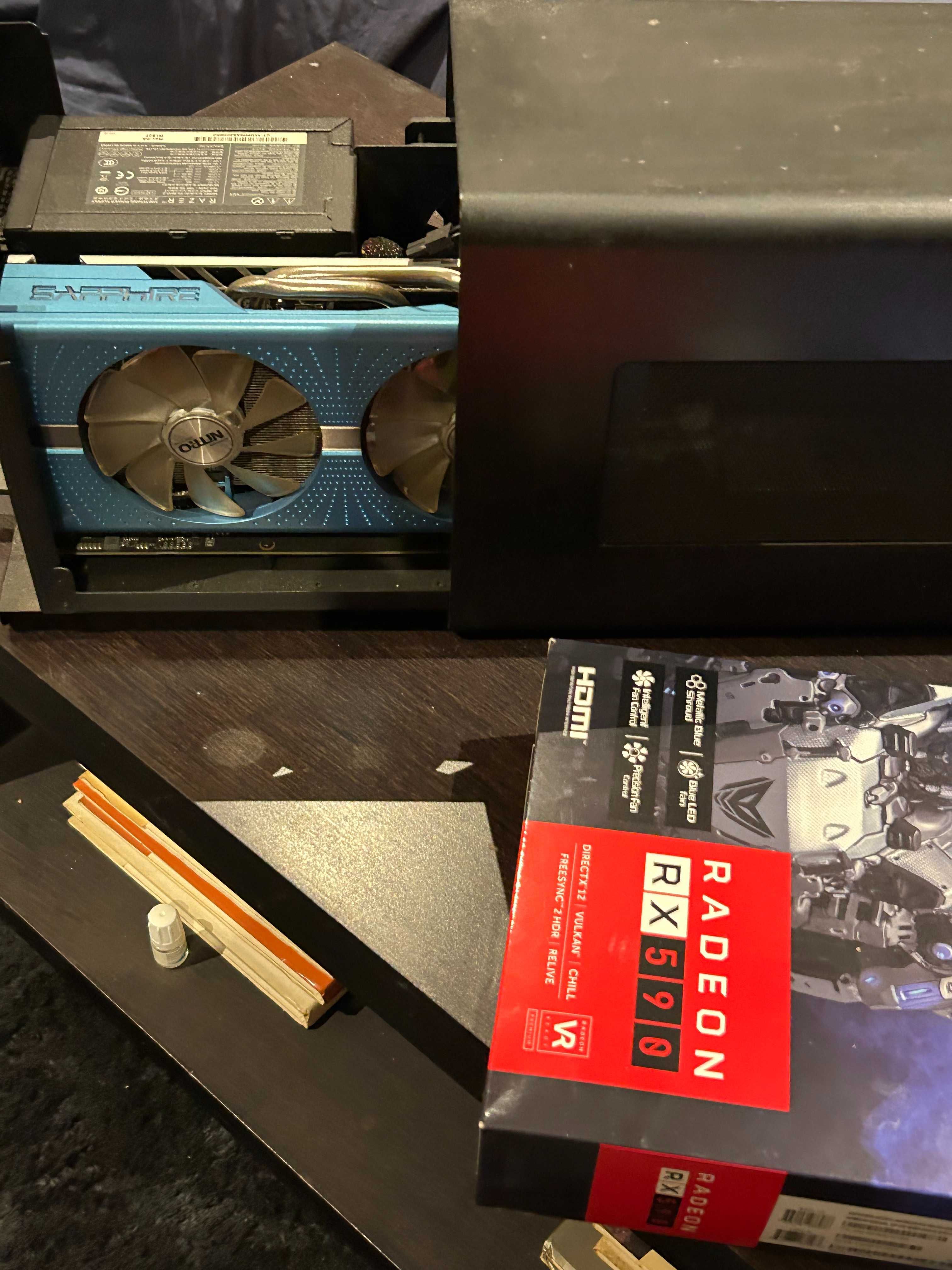 EGpu Razor x + radeon RX 590 8G external GPU