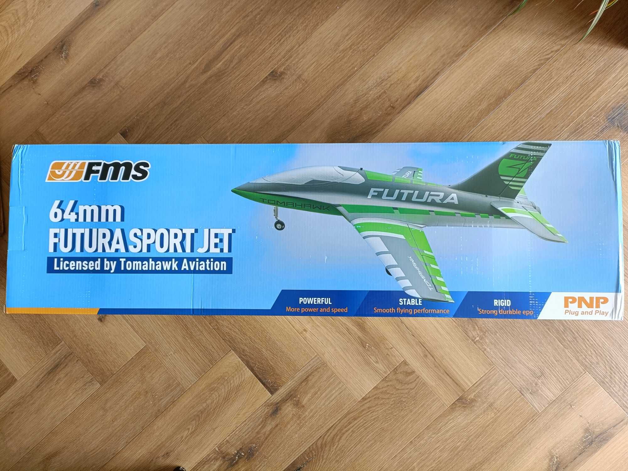 Samolot RC FMS Futura 64mm PNP, NOWY