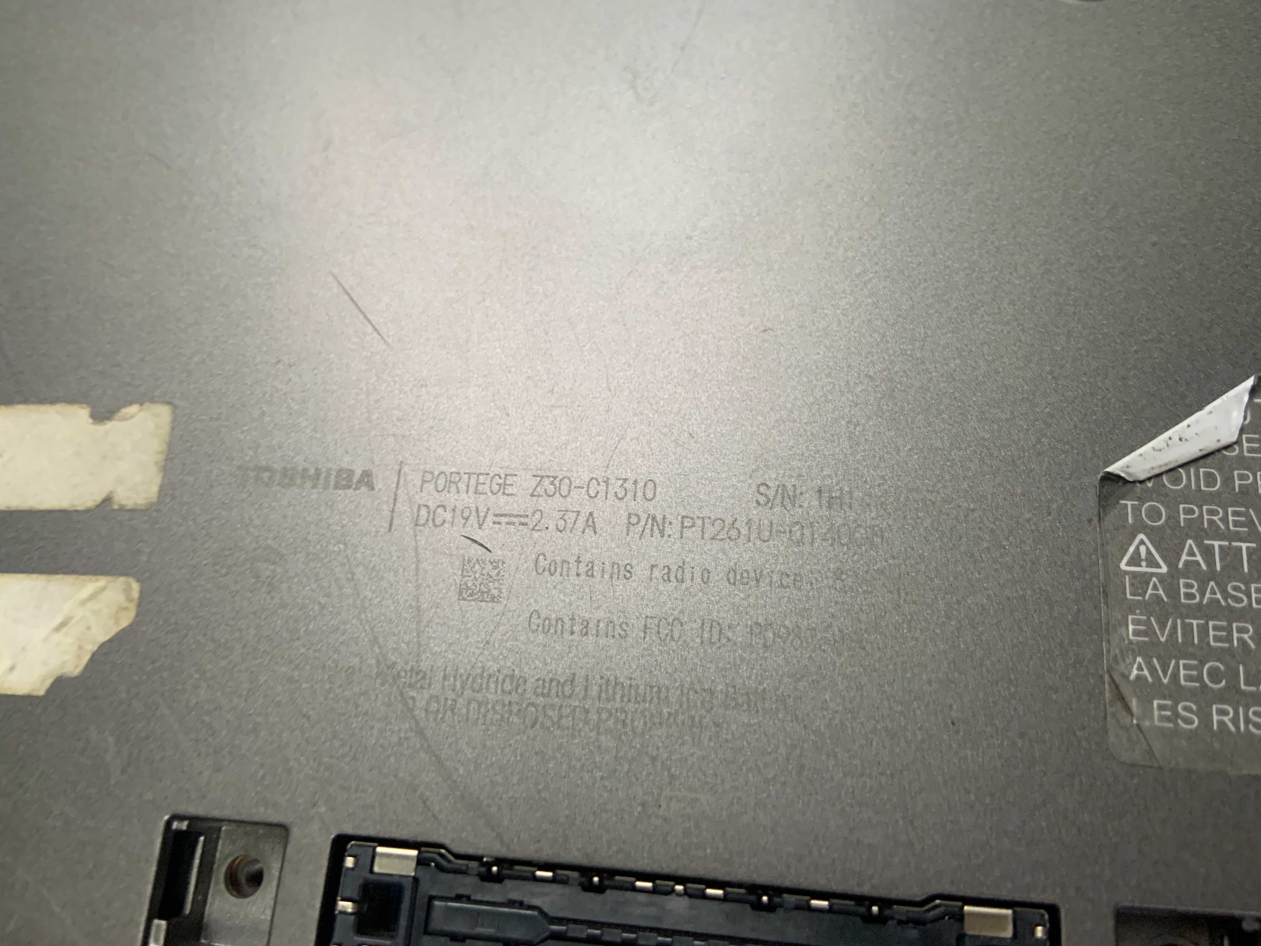Ноутбук Toshiba Z30 14,0 HD/i5-6300u/8GB/240SSD/Intel HD