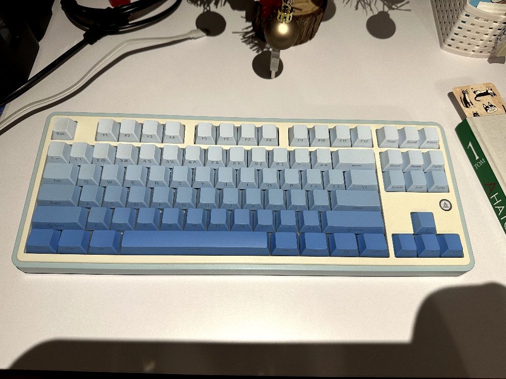 Механічна клавіатура 80% Ajazz ak870 pro/ak870 TKL лінійні перемикачі
