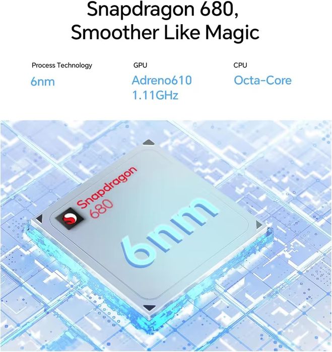 Honor Pad X8A 4+128GB 11" 90Гц Snapdragon680 8300мАг WiFi планшет+блок