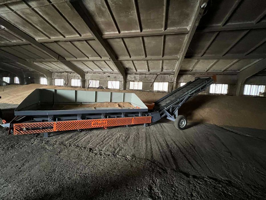 Мобільна завальна яма, конвейер, разгрузчик, транспортер, перегрузчик