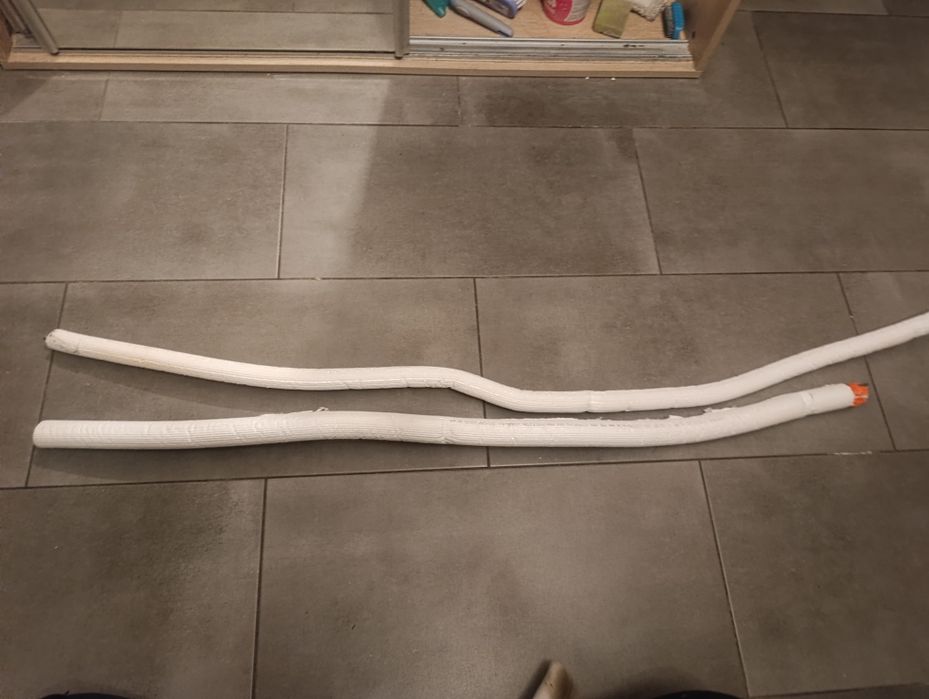 Sprzedam rurę miedziana w otulinie 120cm