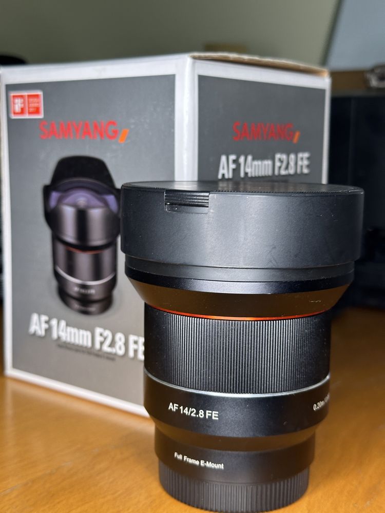 Обʼєктив Samyang 14mm f2.8 cannon nikon sony