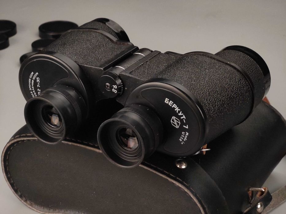 Бинокль БП2 7х35 Беркут (1984год) (Широкоугольный) Дальномерная Сетка