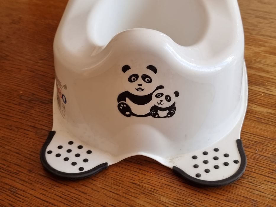 Nocnik- Panda, bialy