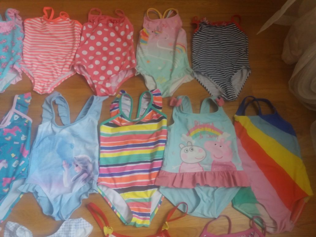 Цельные сдельные купальники от 3 месяцев до 1-2-3-4 лет