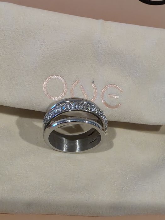 Anel Silver Frost Crystral