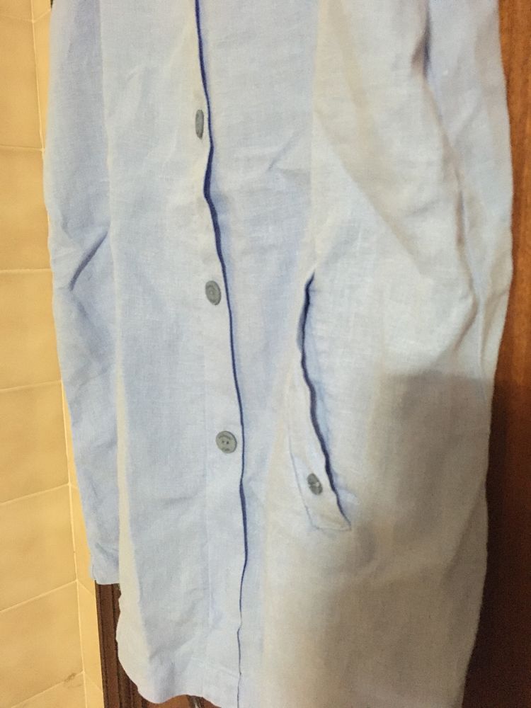 Vestido em linho Massimo Dutti 9/10 anos