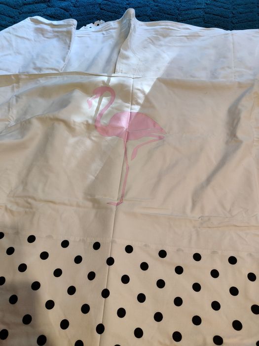 Pościel dziecięca plus zaslonki groszki