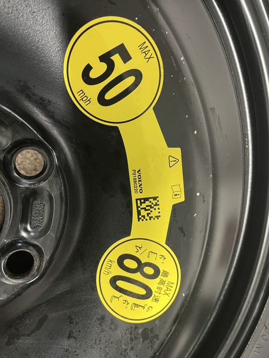 Koło zapasowe dojazdowe Volvo XC40 XC60 S90 V90 XC90