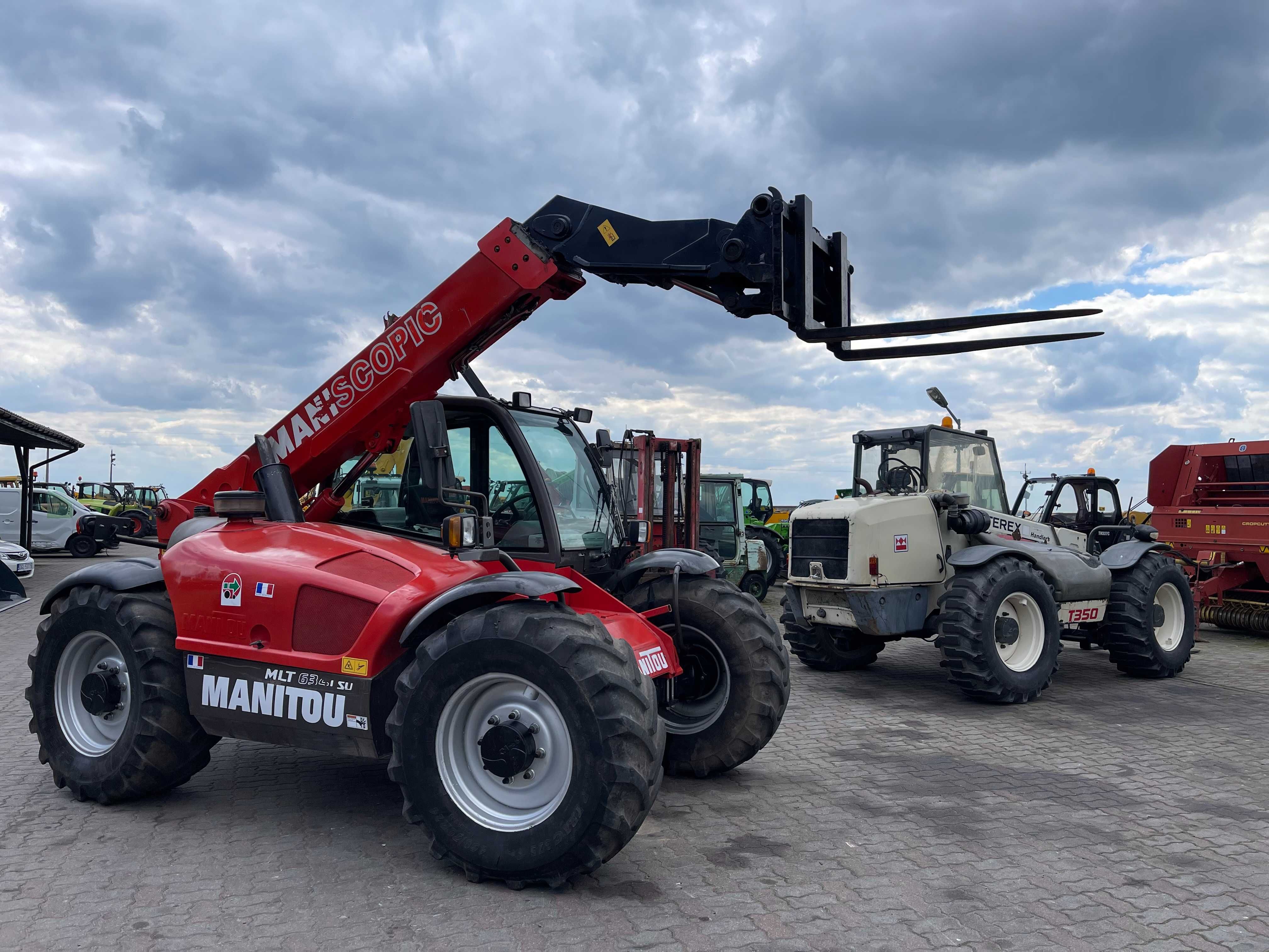 Ładowarka teleskopowa Manitou MLT 634 Klimatyzacja 2006 ROK jcb 531