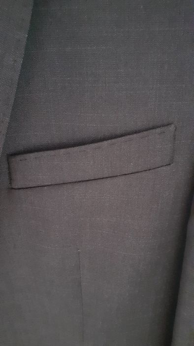 Garnitur męski czarny