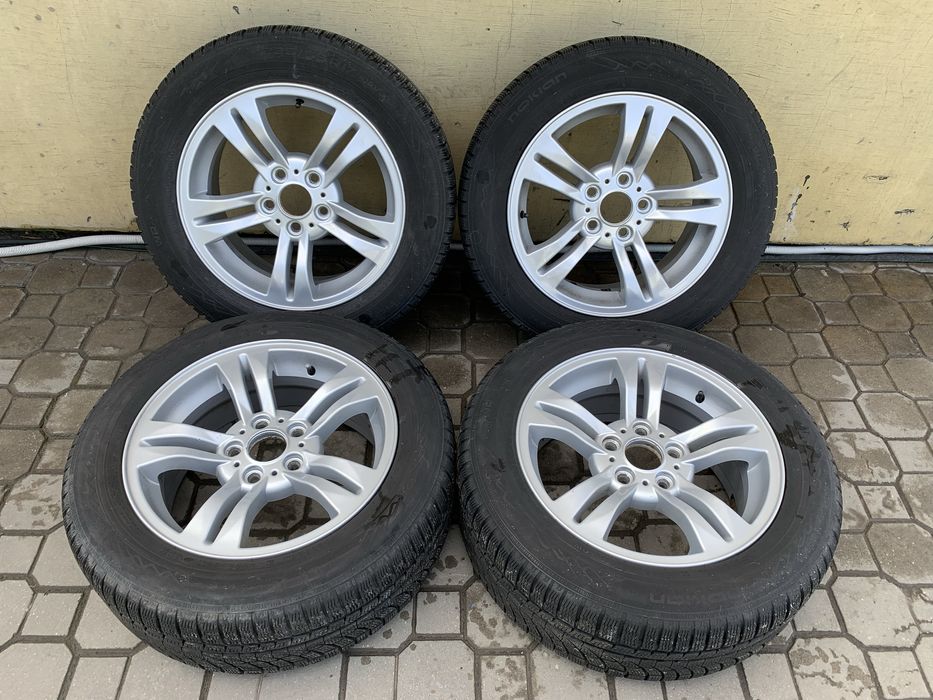 Koła Alufelgi 17'' 5x120 + Opony Zimowe 235/55R17 BMW X3 E83