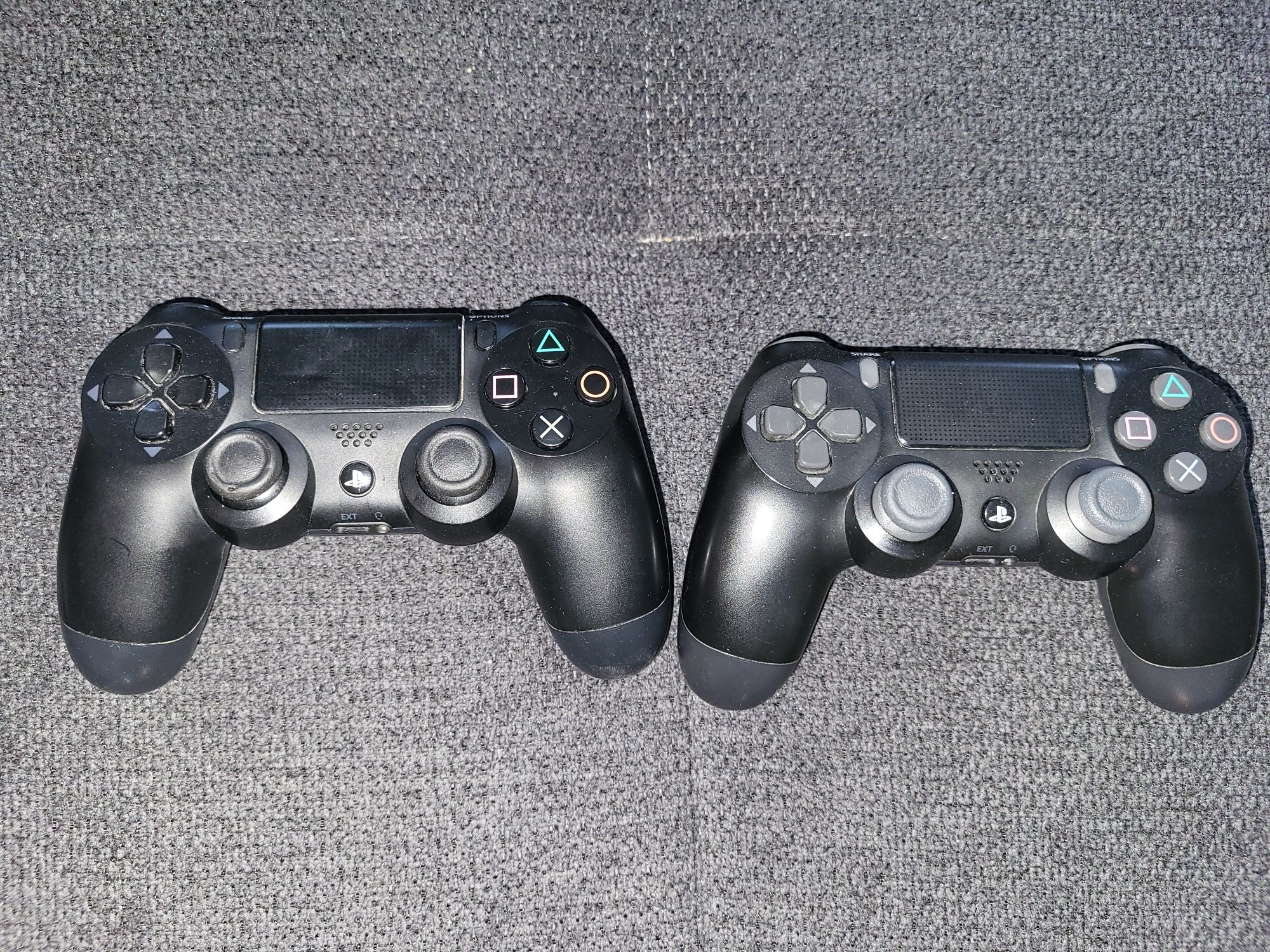 PS4 slim + 2 pady + 5 gier
